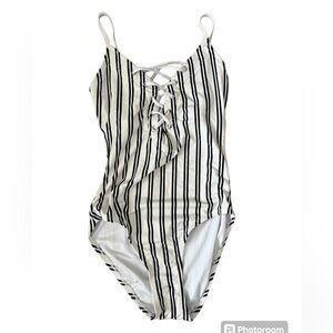 Nautica, one piece swim suit, size medium